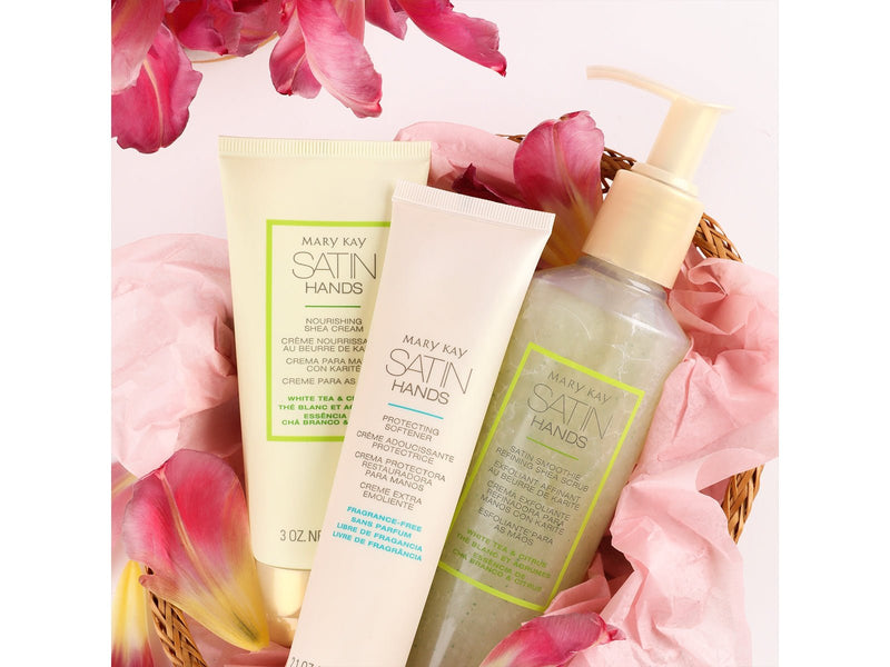 Conjunto de Cuidados Mãos Sedosas Chá Branco