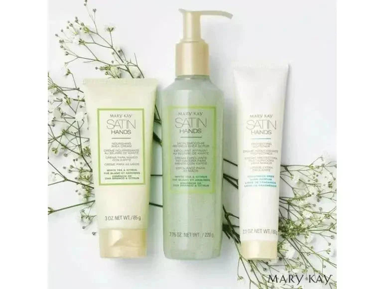 Conjunto de Cuidados Mãos Sedosas Chá Branco